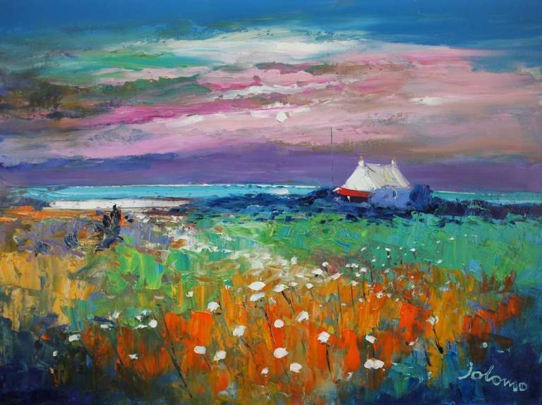 Morninglight Over Kintyre & Gigha 18x24 - John Lowrie Morrison