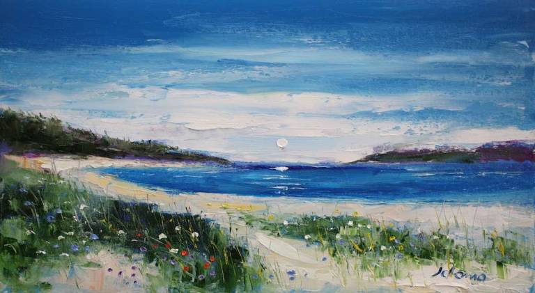 Ardroil Beach Isle of Lewis 10x18 - John Lowrie Morrison