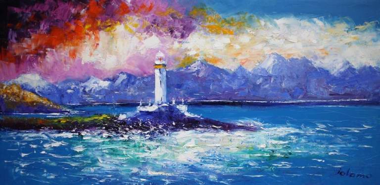 The Lismore Tidal Race 16x30 - John Lowrie Morrison