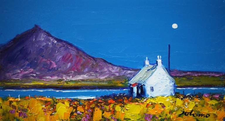 An Evening Gloaming The Western Isles 10x18 - John Lowrie Morrison
