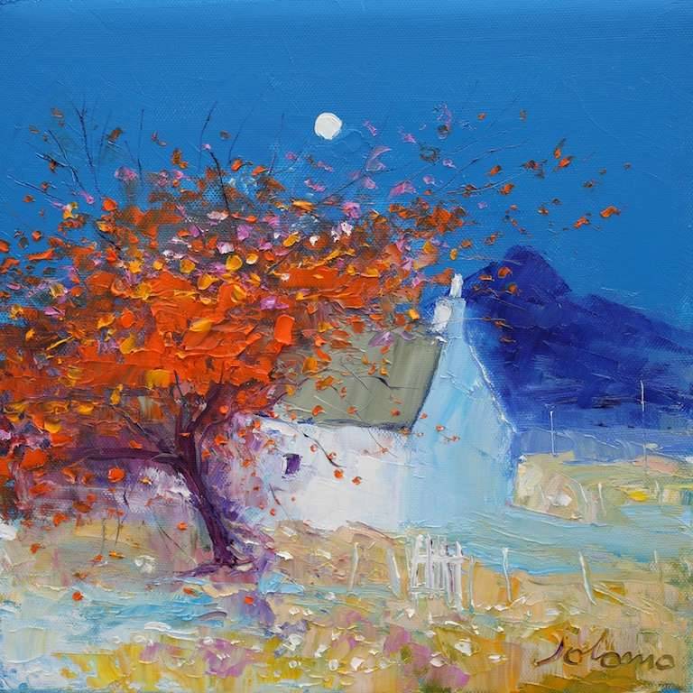 Autumnlight Isle Of Mull 12x12 - SOLD - John Lowrie Morrison