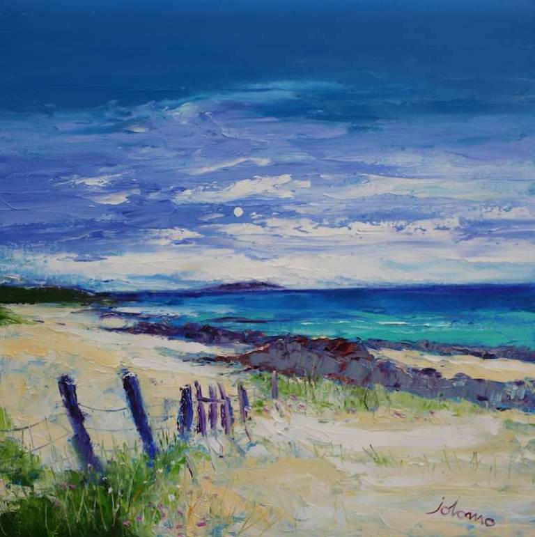 Wee Gate Traigh An T-Suidhe Iona 24x24 - John Lowrie Morrison