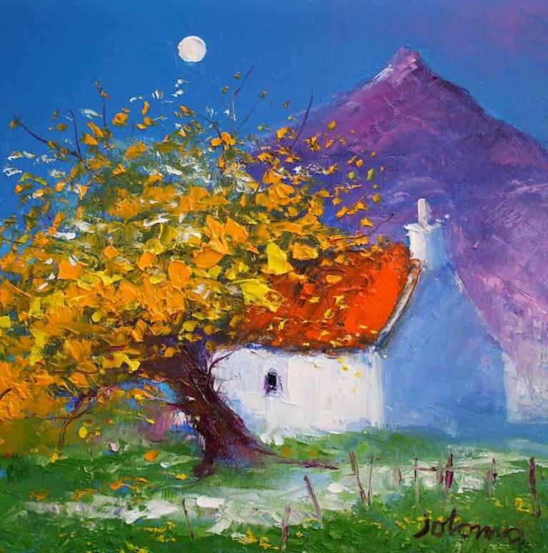 Autumnlight Isle Of Mull 12x12 - John Lowrie Morrison