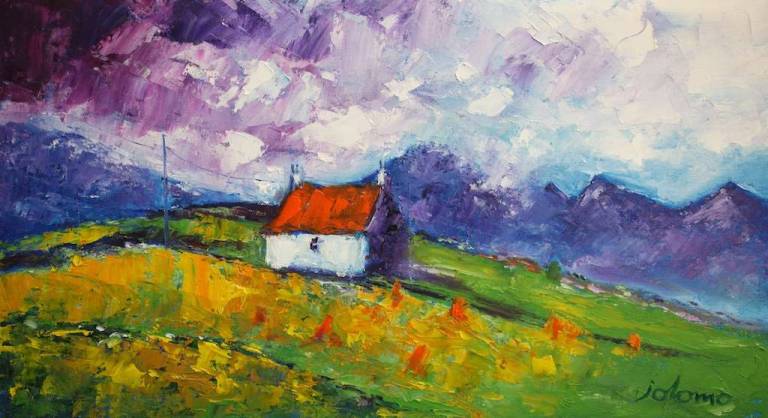 High Croft Isle Of South Lewis 10x18 - John Lowrie Morrison