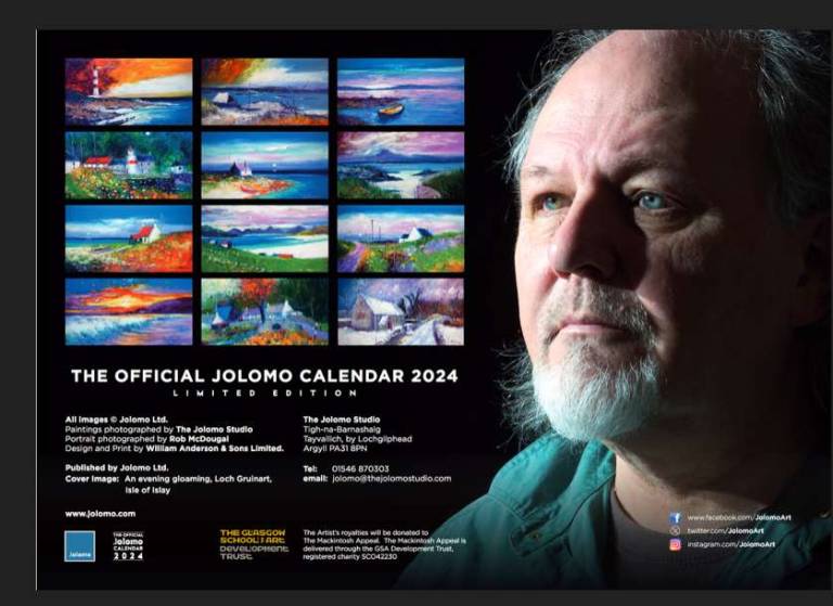 Jolomo 2024 Deluxe Calendar - John Lowrie Morrison