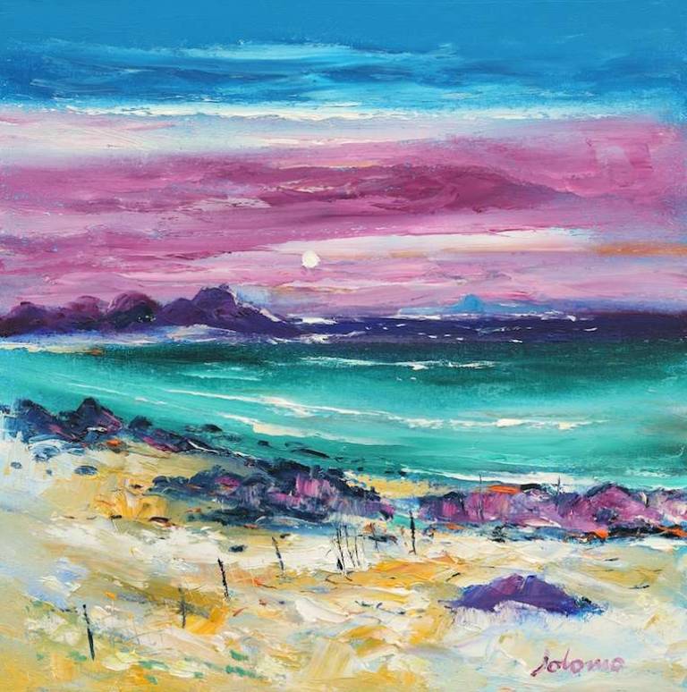 Through the gate Isle of Iona 16x16 - John Lowrie Morrison