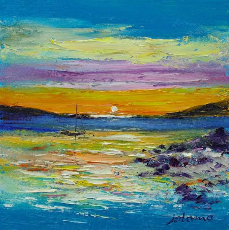 Eveninglight Tighnabruaich 12x12.JPG - John Lowrie Morrison