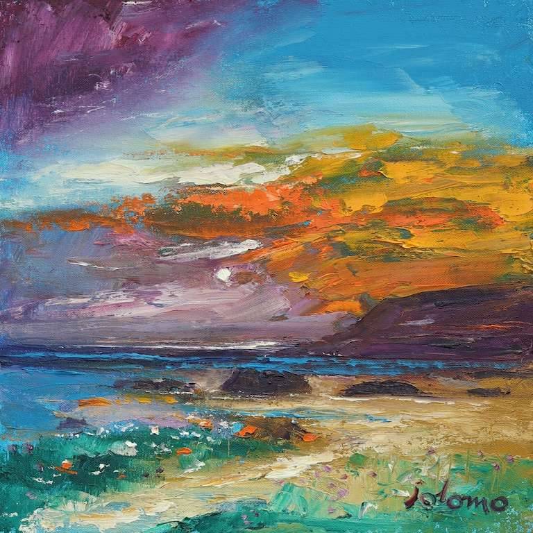 The singing sands of Isla 12x12 - John Lowrie Morrison