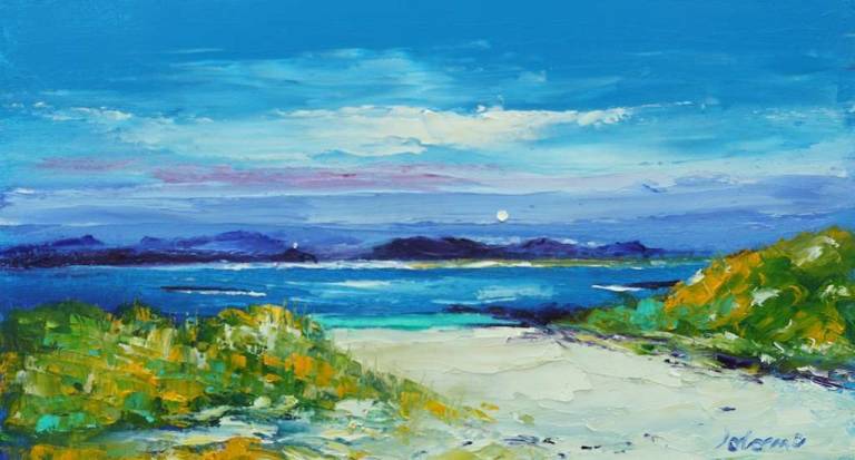 Summerlight Isle of Colonsay 10x18 - John Lowrie Morrison