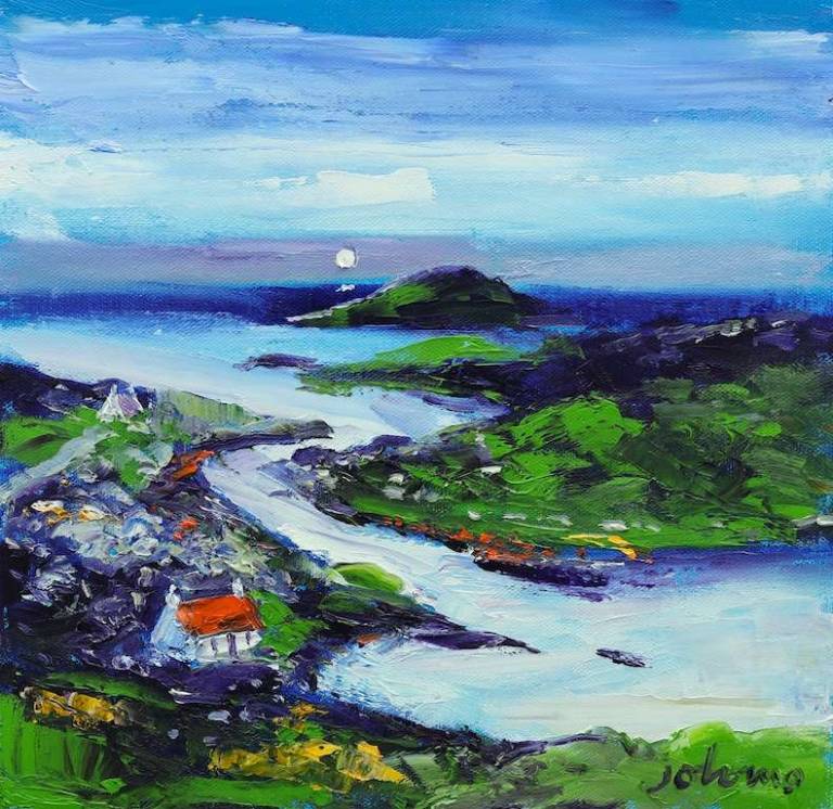 Manish Isle of Harris 12x12 - John Lowrie Morrison