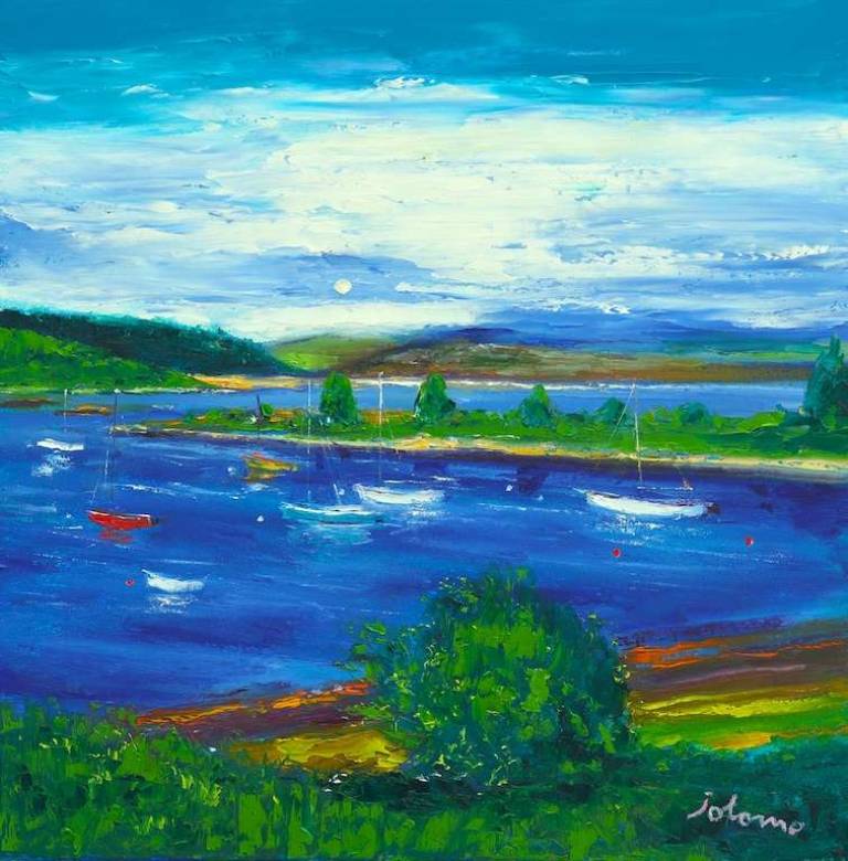 Tayvallich Bay 24x24 - John Lowrie Morrison