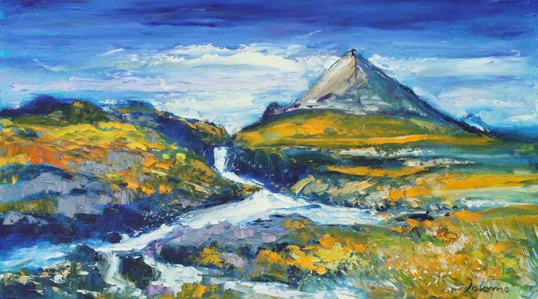 The Fairy Pools Isle of Skye 18x32.JPG - John Lowrie Morrison