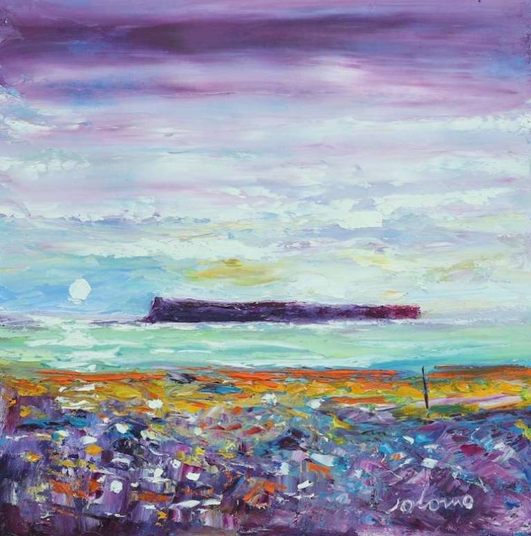 Staffa the Treshnish Isles 16x16 - John Lowrie Morrison