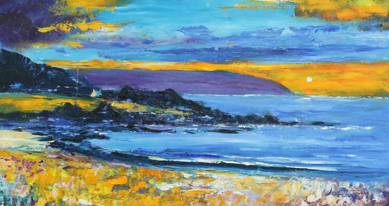 Westport Machrihanish Kintyre 16x30 - John Lowrie Morrison