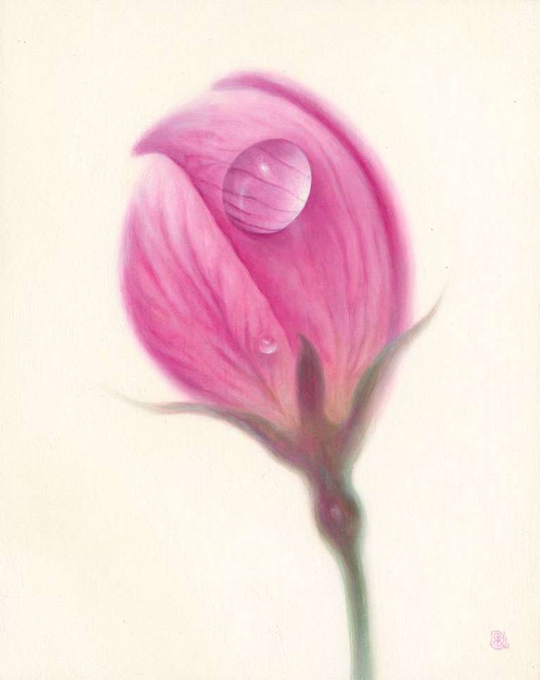 Pink Blossom Bud - Dawn Kay