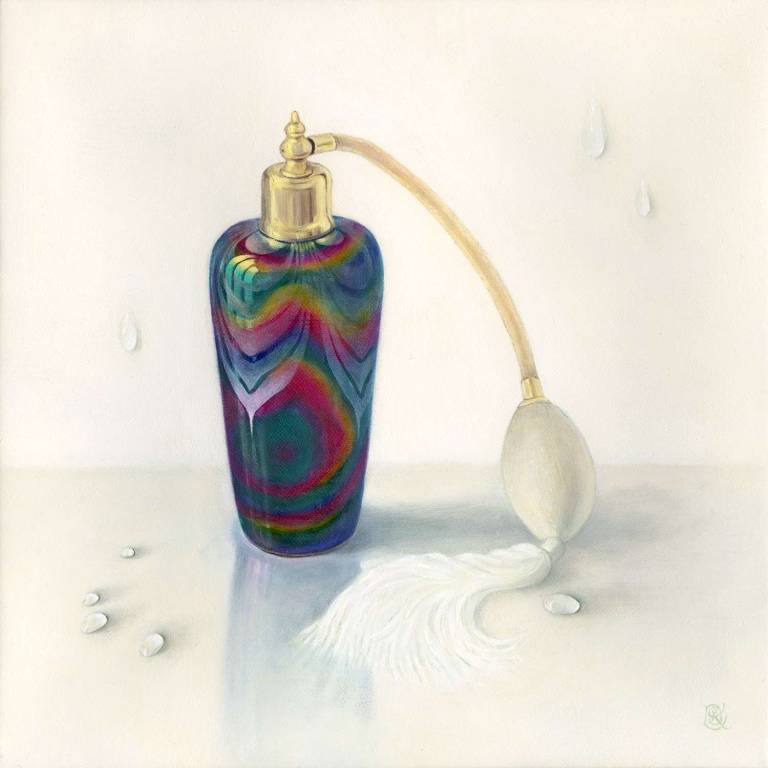 Perfume Bottle & Droplets - Dawn Kay