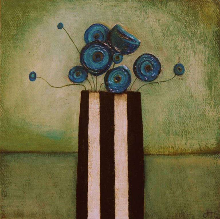 Blue Poppies (SOLD) - Jackie Henderson 