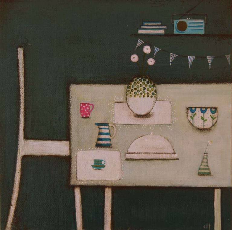 A Wee Kelvingrove Kitchen Scene (SOLD) - Jackie Henderson 