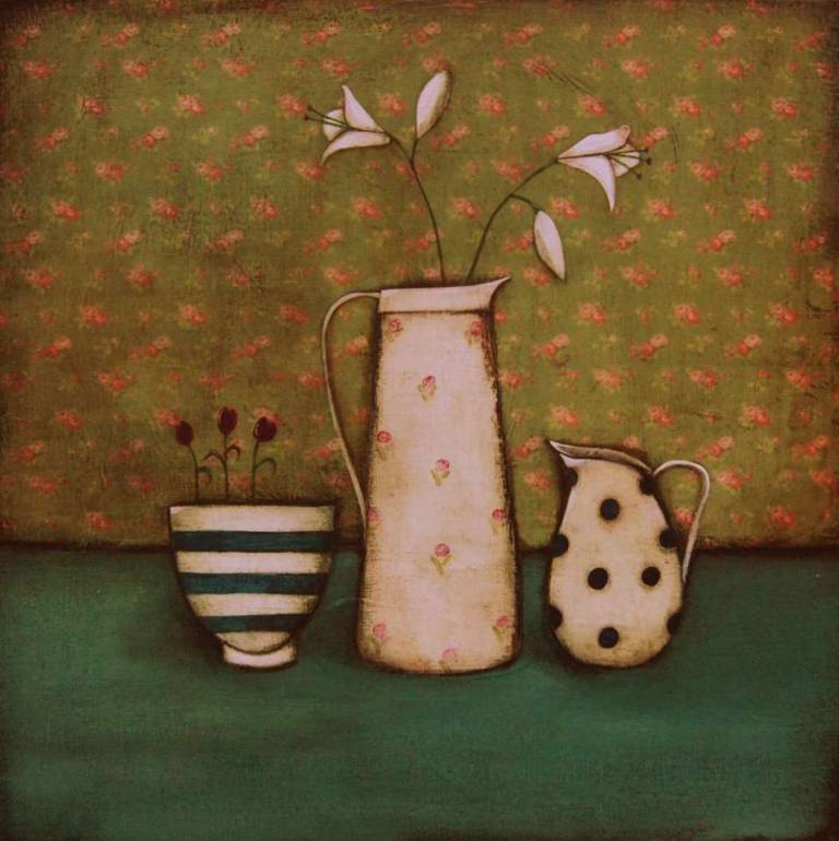 The Polkadot Jug (SOLD) - Jackie Henderson 