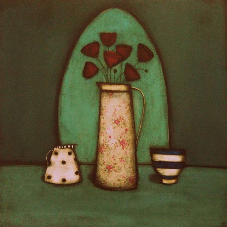 Seven Poppies (SOLD) - Jackie Henderson 