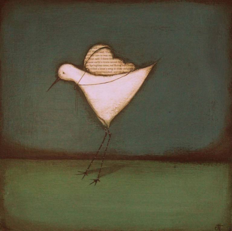 Bird In Rossetti Wings (SOLD) - Jackie Henderson 