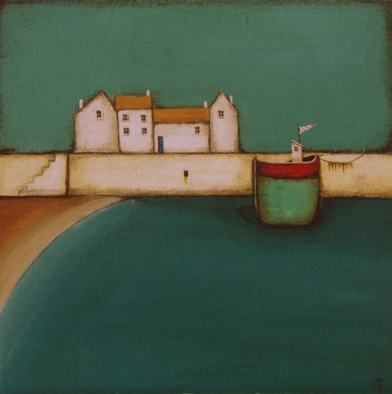 The Fishing Village (SOLD) - Jackie Henderson 