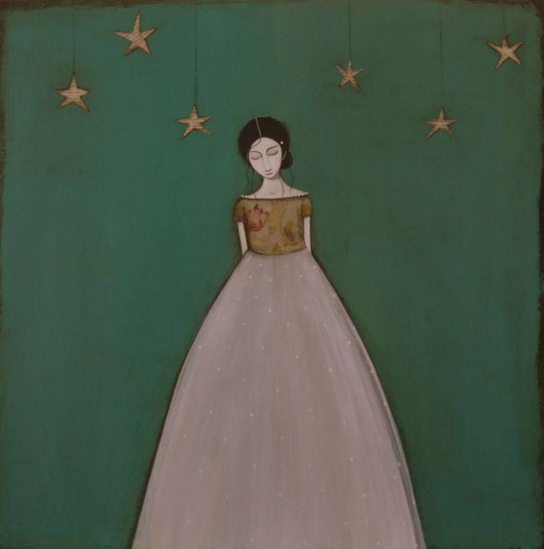 The Girl Under The Stars (SOLD) - Jackie Henderson 