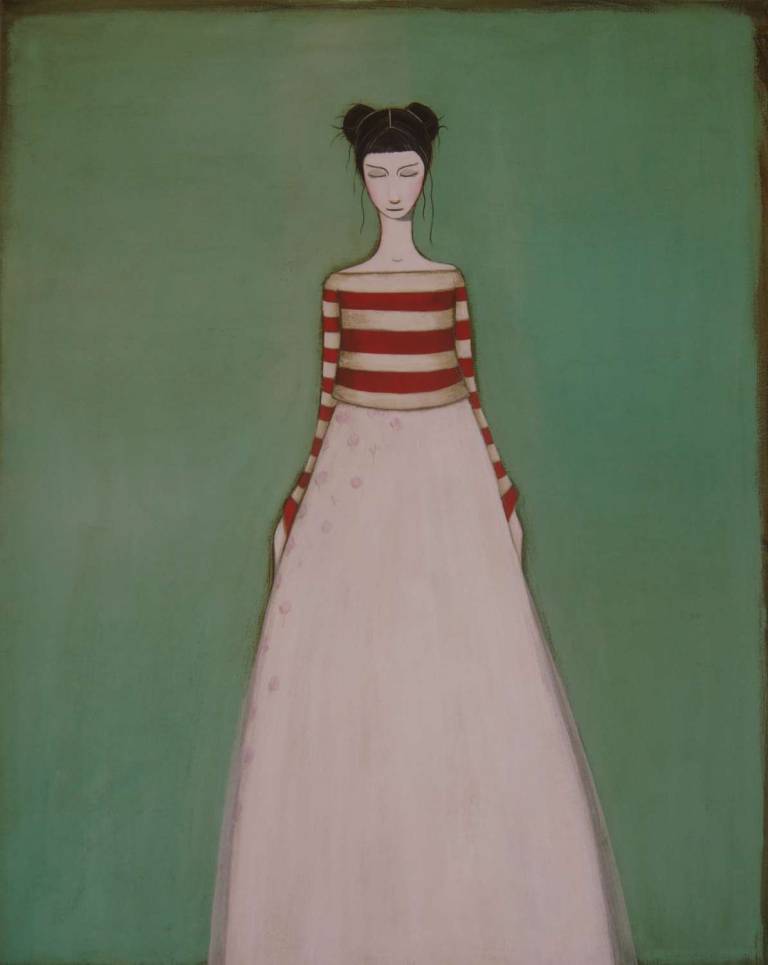 Ruby In Her Red Jumper (SOLD) - Jackie Henderson 