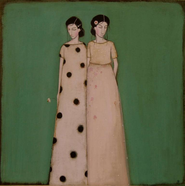 Two Girls (SOLD) - Jackie Henderson 
