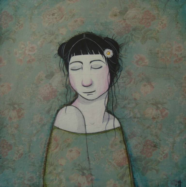A Weakness For Wallpaper (Lucy) (SOLD) - Jackie Henderson 