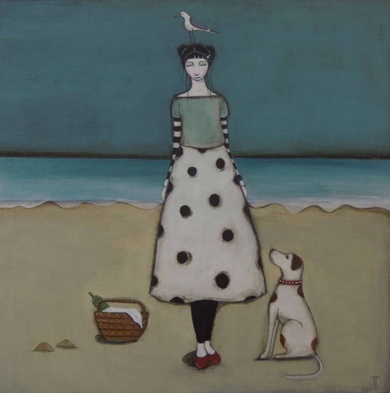 A Picnic With Portia (SOLD) - Jackie Henderson 