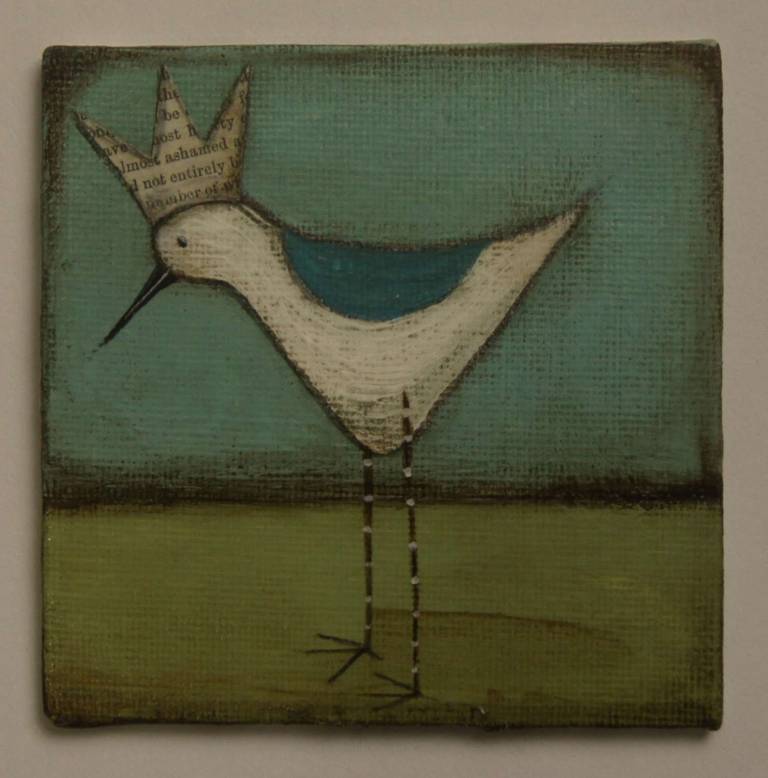 A Wee Winter Bird (SOLD) - Jackie Henderson 