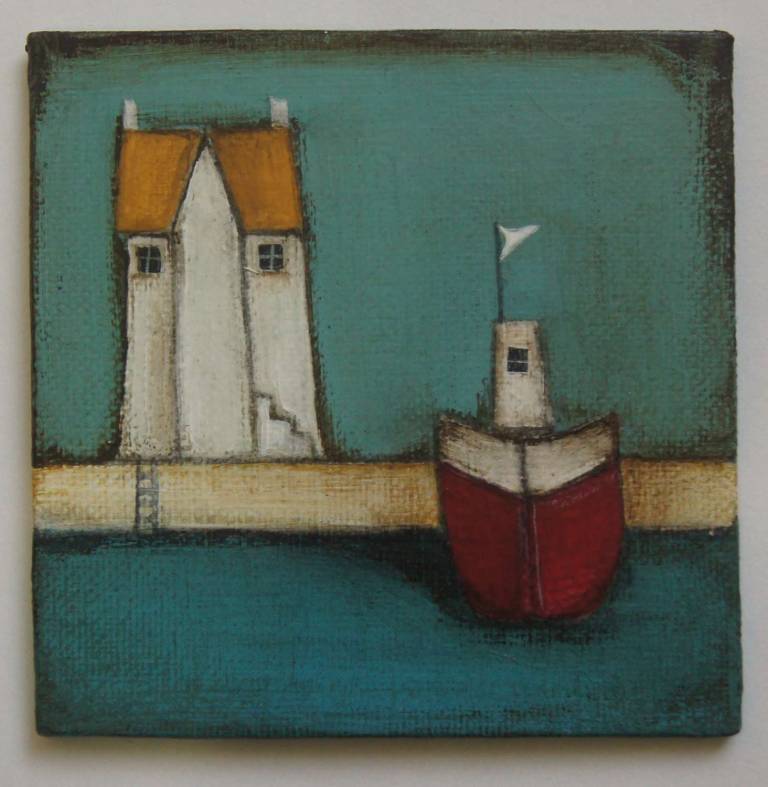 The Wee Red Fishing Boat - Jackie Henderson 