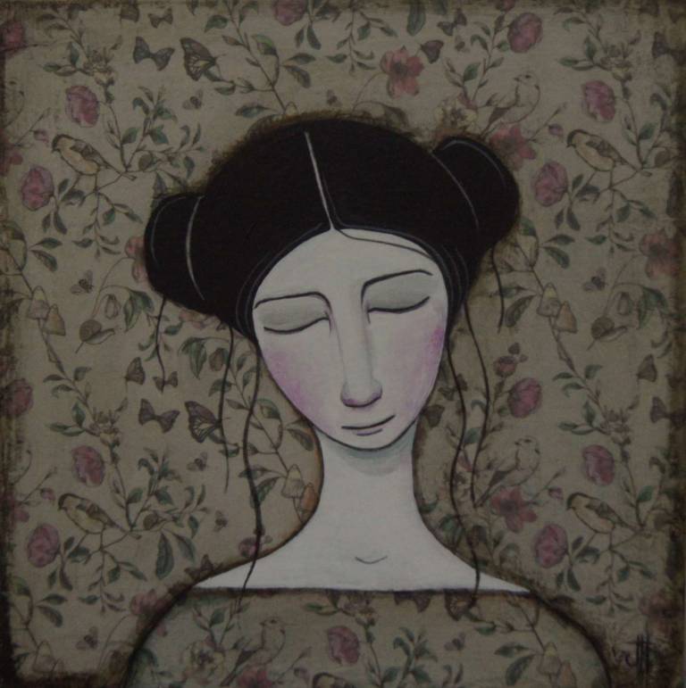 A Weakness For Wallpaper (Flora) (SOLD) - Jackie Henderson 