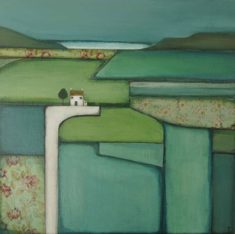 Overlooking Patchwork Fields In Angus (SOLD) - Jackie Henderson 