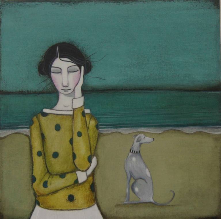 Living By The Sea With Morag (SOLD) - Jackie Henderson 
