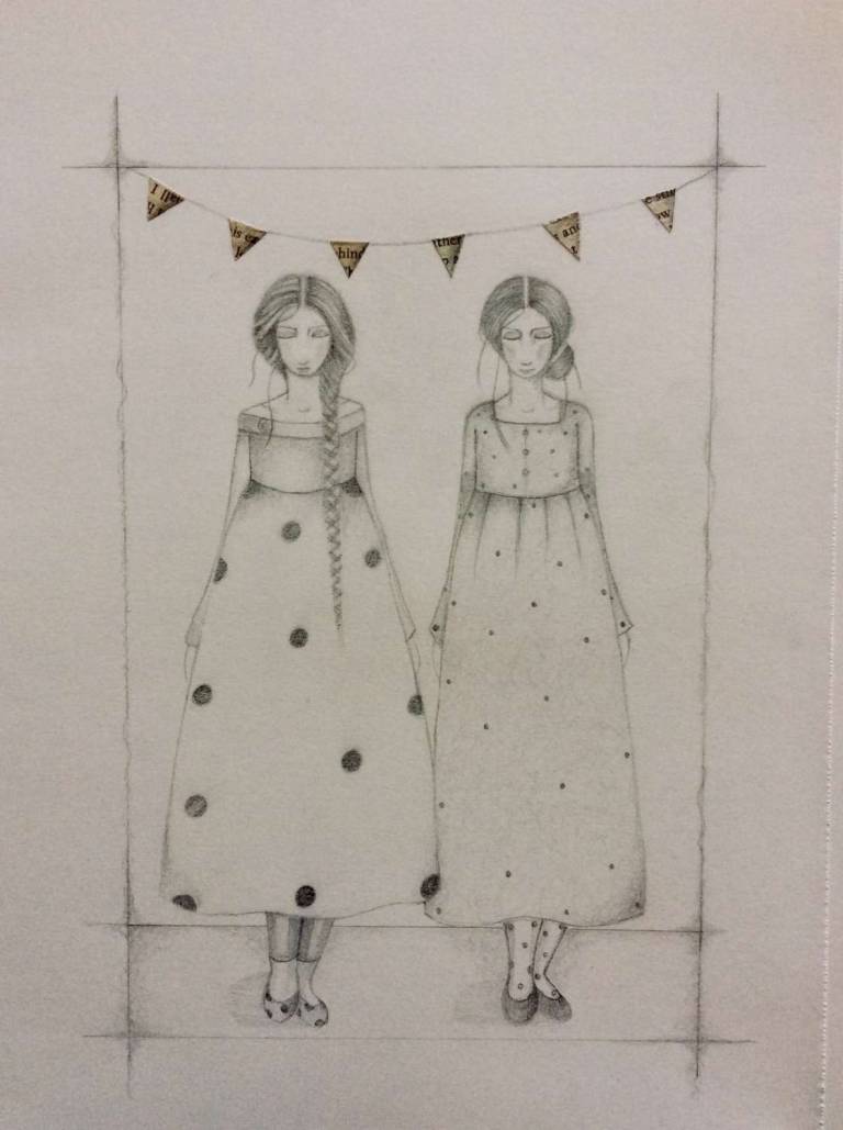 The Bunting Girls (SOLD) - Jackie Henderson 