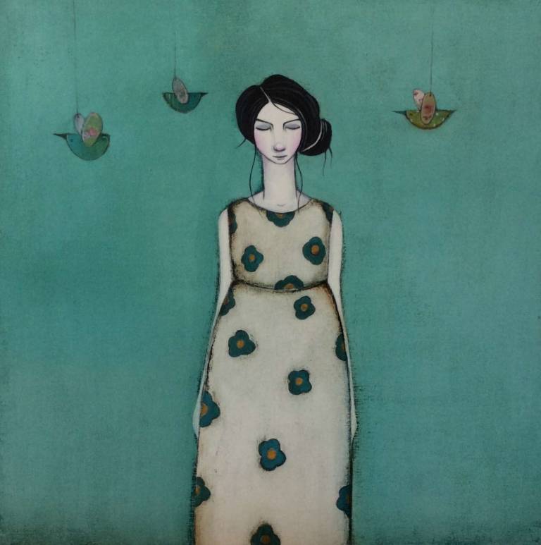A Conversation With Birds (SOLD) - Jackie Henderson 