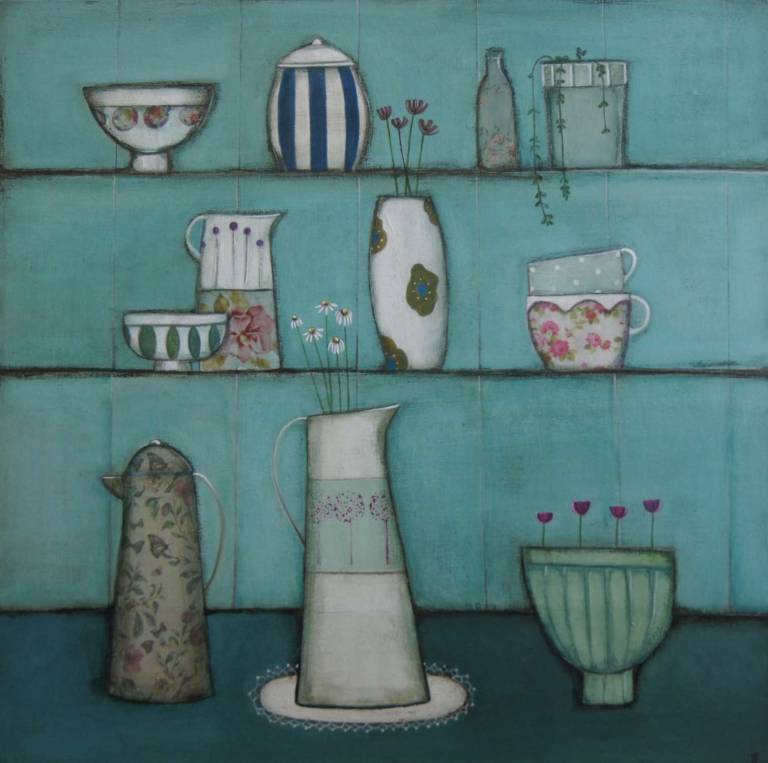 Scenes From A Kelvingrove Kitchen (Dresser) (SOLD) - Jackie Henderson 