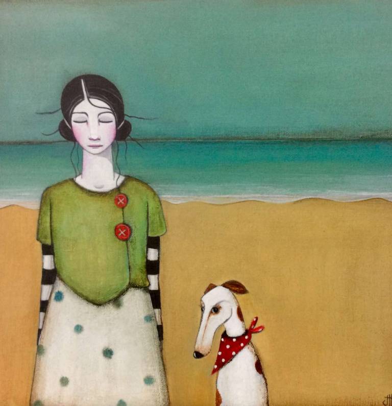 Living By The Sea With Betty (SOLD) - Jackie Henderson 
