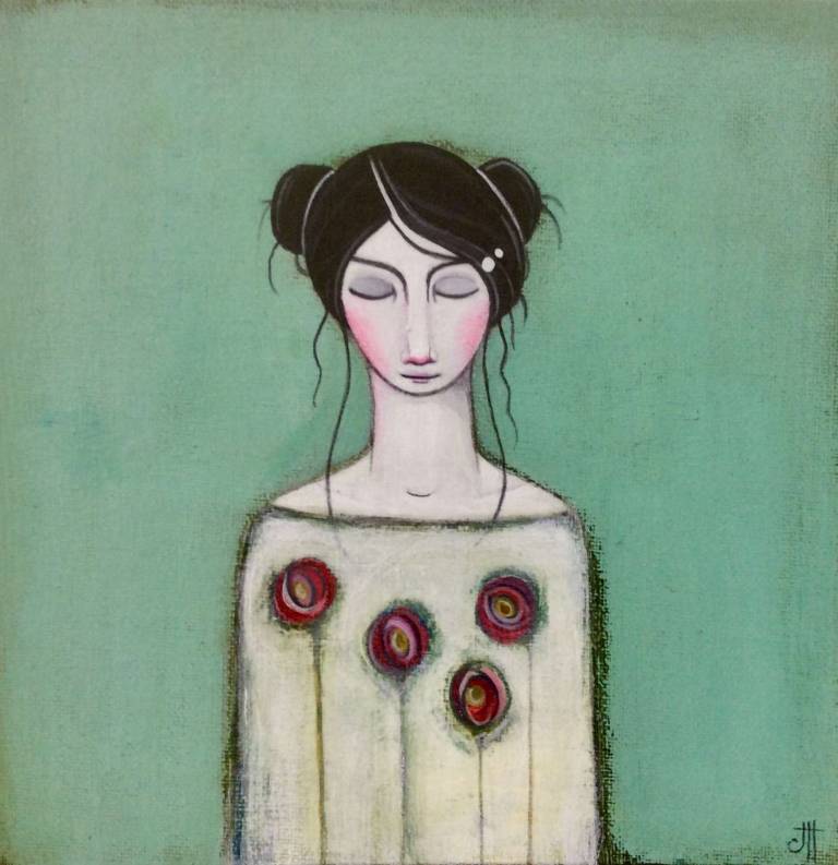 A Wee Glasgow Rose (II) (SOLD) - Jackie Henderson 