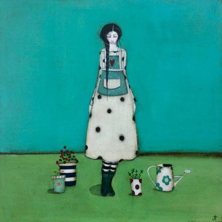 The Gardening Goddess (SOLD) - Jackie Henderson 