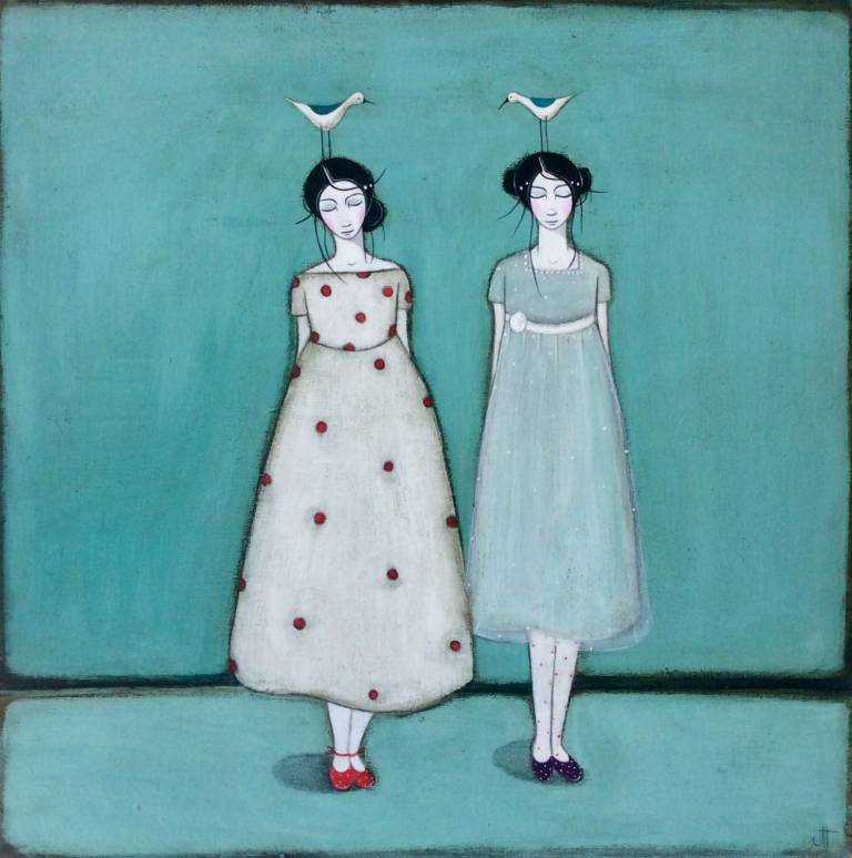 Betty & Doris In Summer (SOLD) - Jackie Henderson 