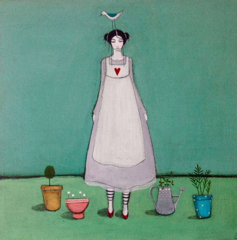 The Winter Gardener (SOLD) - Jackie Henderson 