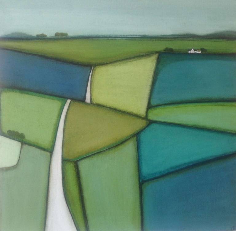 A Patchwork Of Fields In Angus - Jackie Henderson 
