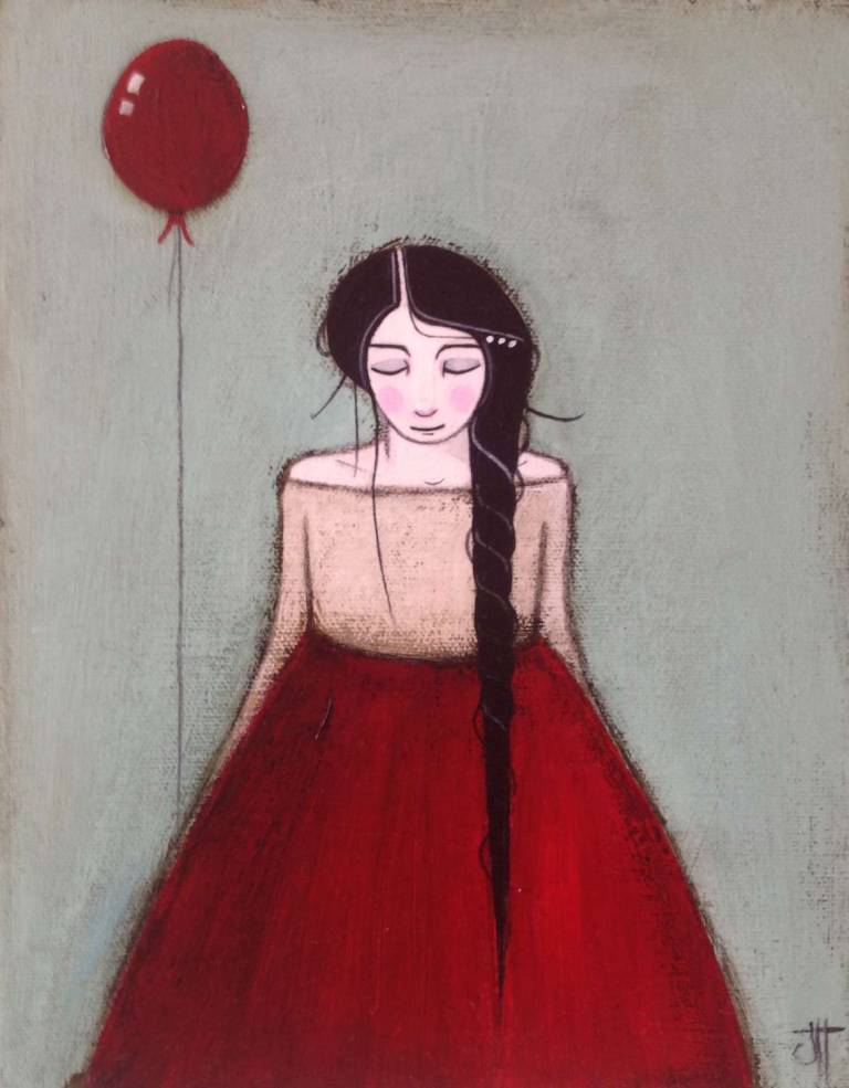 The Girl With The Red Balloon - Jackie Henderson 