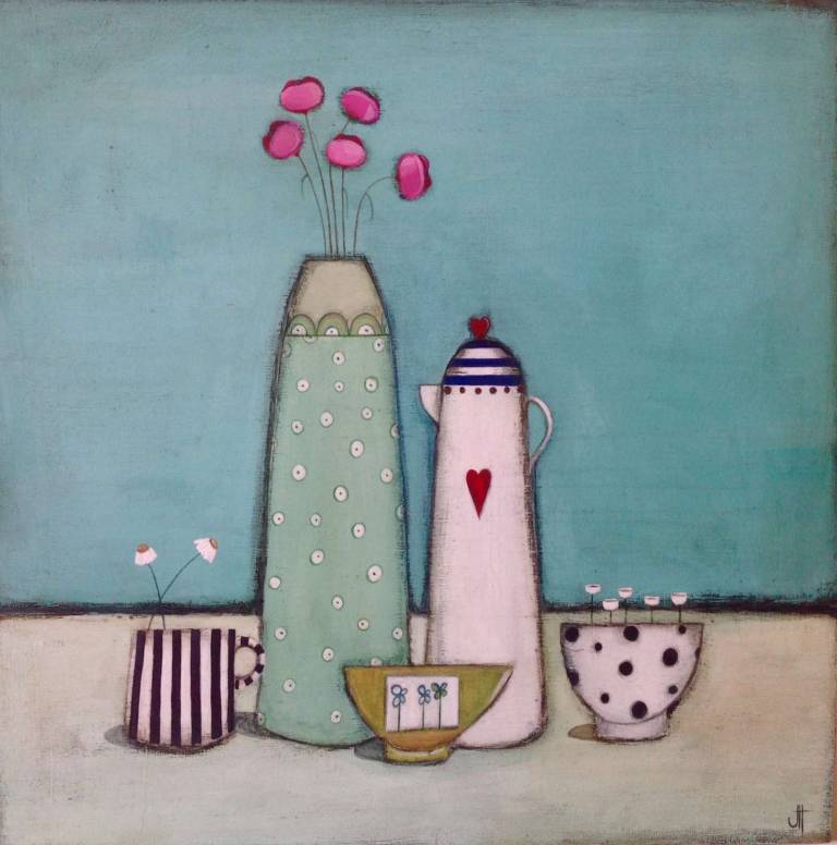 Still Life With ❤️ Jug (SOLD) - Jackie Henderson 