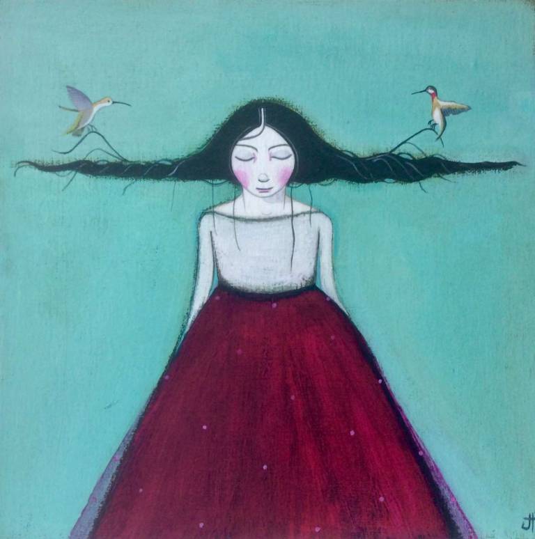 Pigtails (SOLD) - Jackie Henderson 