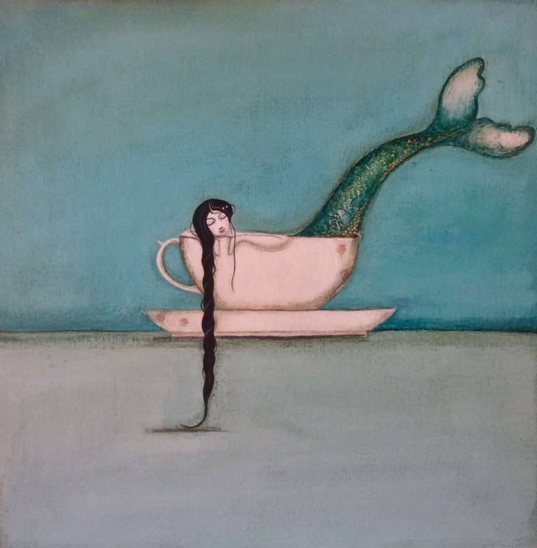 Mermaid In A Tea Cup - Jackie Henderson 