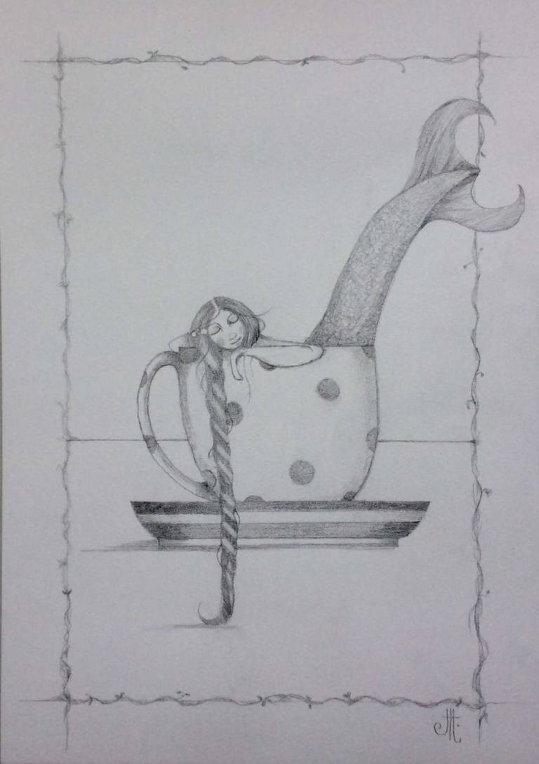 Mermaid In A Tea Cup - Jackie Henderson 